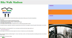 Desktop Screenshot of bikewalkmadison.org
